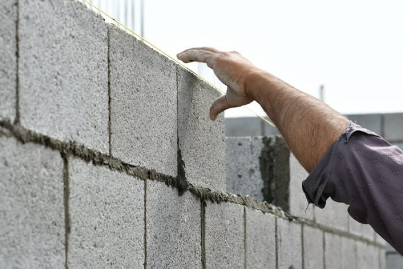Construção de Paredes de Blocos